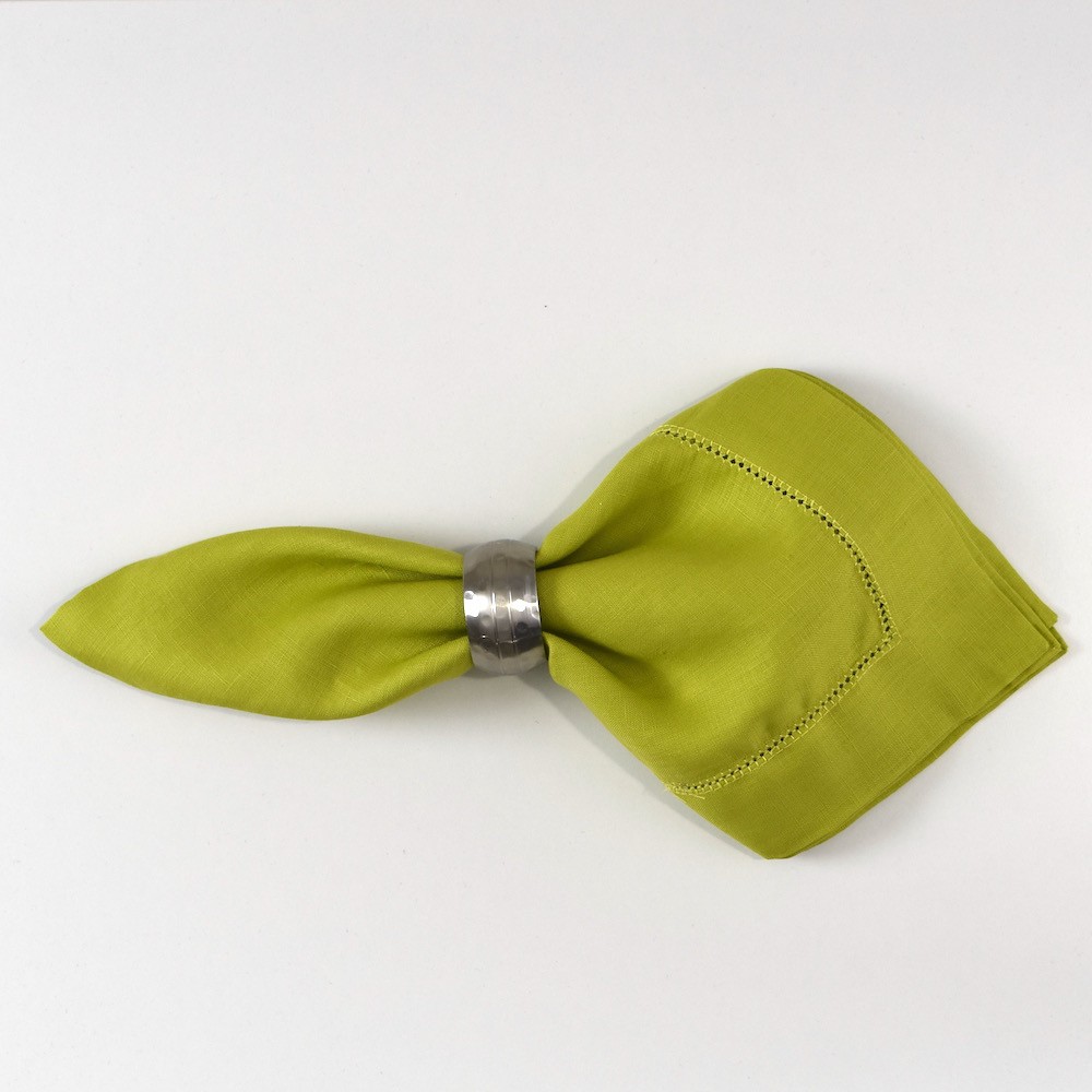 Kiwi Dinner Hemstitch Napkin