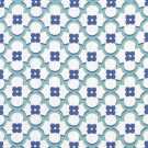 Riviera Faded Turquoise on Ivory Grace